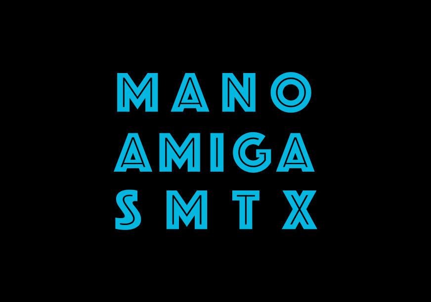 Mano Amiga Logo Black Background