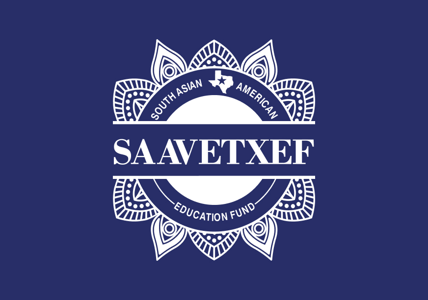 SAAVETXEF Logo Blue Background