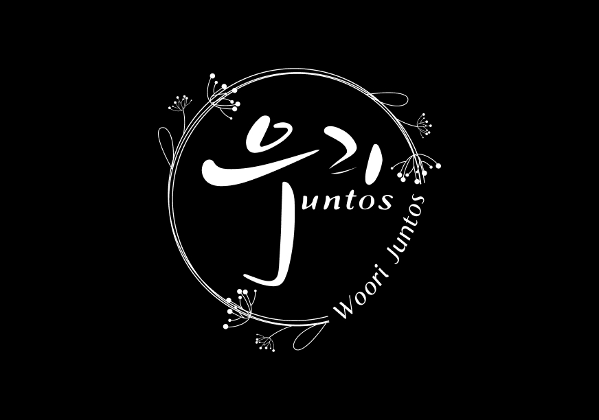 Woori Juntos Logo Black Background
